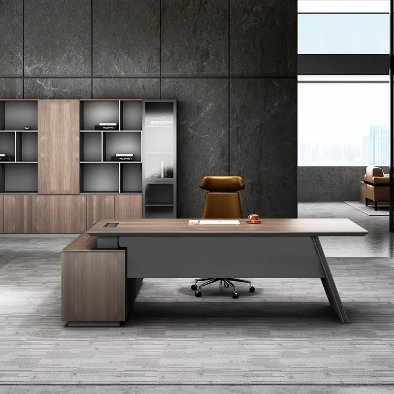 Office Furniture Factory - طاولة مكتب تنفيذية كلاسيكية للمدراء بسعر
