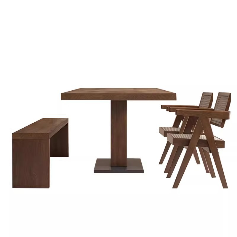 Office Furniture Factory - طاولة شاي من الخشب الصلب 2026